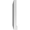 Ekena Millwork Vertical Surface Mount PVC Gable Vent w/ 2"W x 2"H , Brickmould Sill Frame, 12"W x 16"H GVPVE12X1603SN - alternate 5